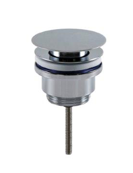 Nordic K tvangsåben bundventil 1 1/4" i krom